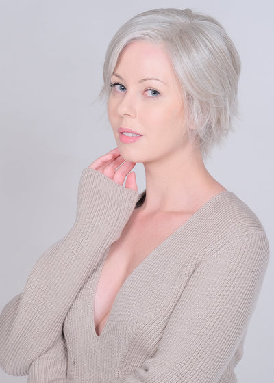 Clover by Belle Tress in Coconut Silver Blonde