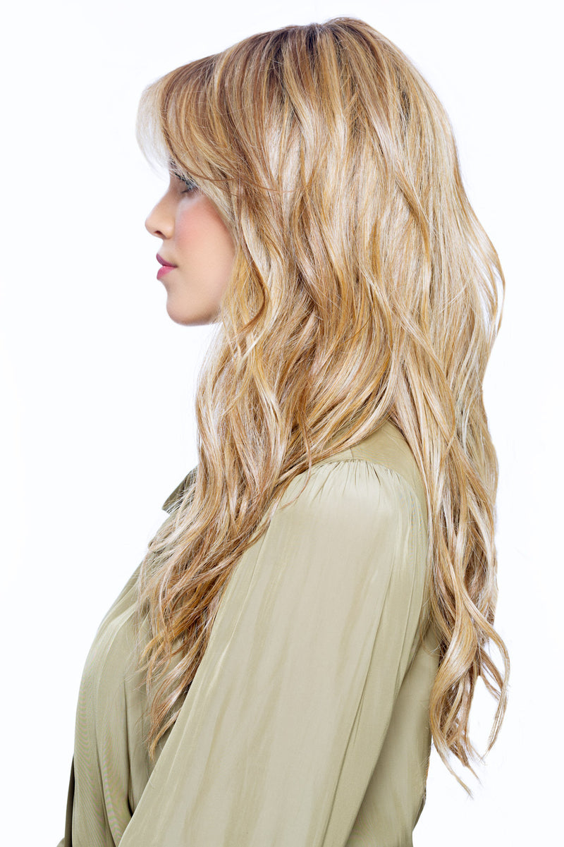 California Beach Waves Wig by TressAllure | Heat Friendly Synthetic