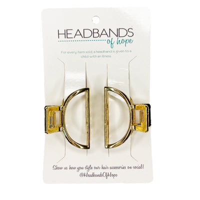 Claw Clip Set - Pretty Gold | Headbands of Hope