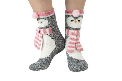 Cozy Winter Critters | Women's Snoozies!® | Yarn Socks | Winter Collection 2022