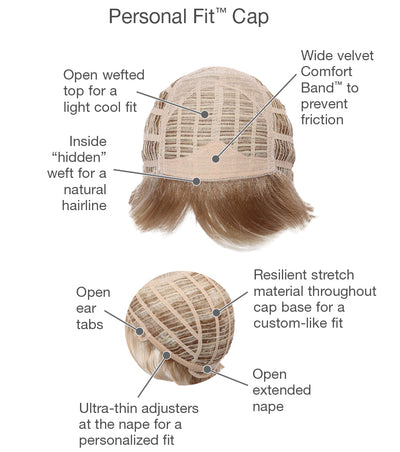 Acclaim Wig by Gabor | Average Cap Size | Basic Cap | Synthetic Fiber