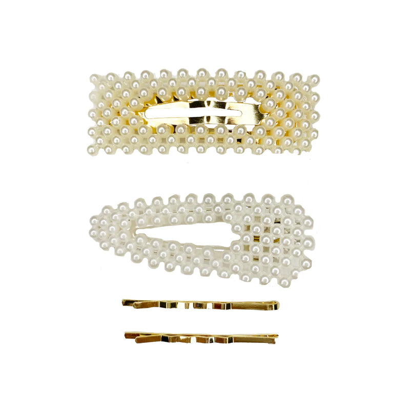 Hair Pins & Clips Set | Queen of Pearl | Headbands of Hope