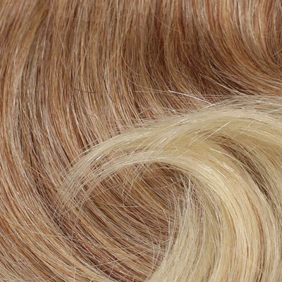 Fall-H by WIGUSA | Wig Pro Half Dome Fall Hairpiece | Super Remy Human Hair