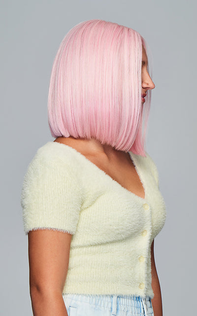 Sweetly Pink Wig from Kidz by Hairdo. | Lace Front | Mono Part | Heat Friendly Synthetic