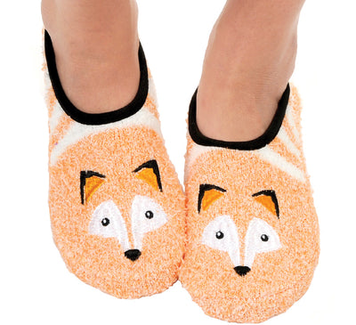 Snoozies! Women's Socks | Mary Jane Fuzzy Animal Socks | 6 Styles To Choose From