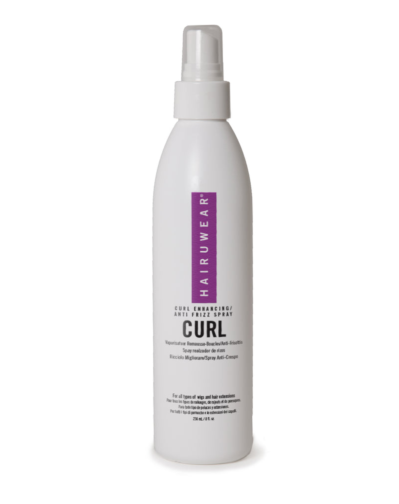 Curl by HairUWear | Curl Enhancing / Anti Frizz Spray | 8 oz